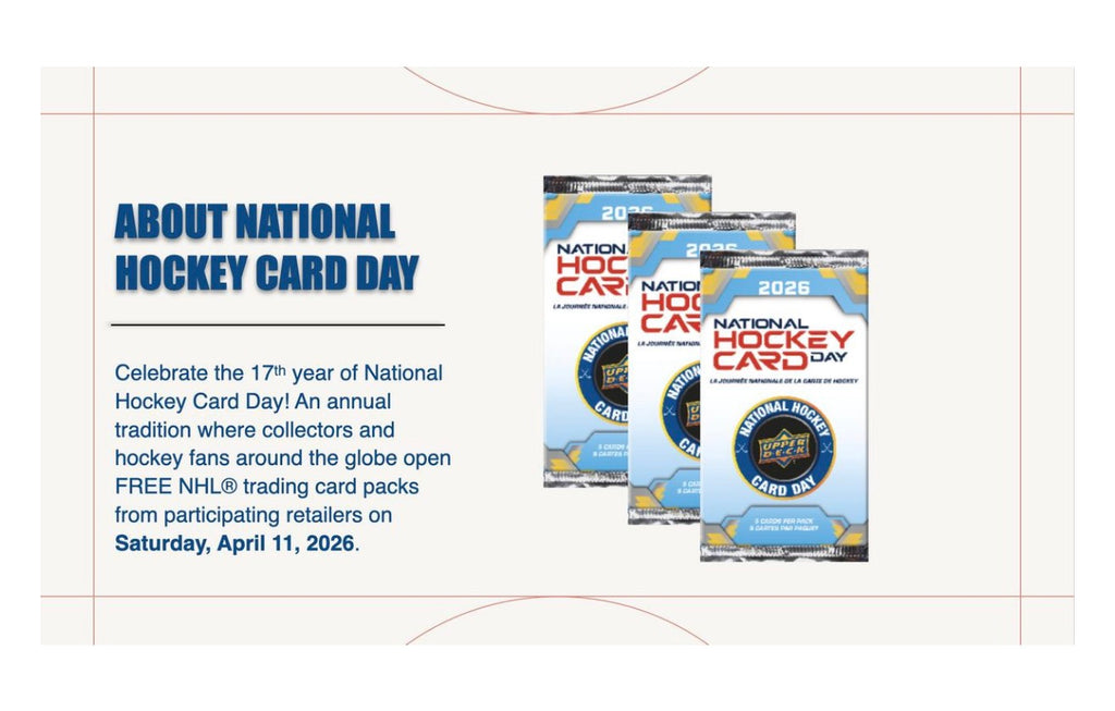 2026 Upper Deck National Hockey Card Day Packs (100ct Bundle + 50 Ivan Demidov)