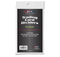 BCW Trading Card Dividers 10x10ct (100ct Pack)
