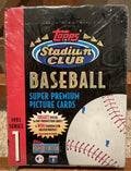 1993 Topps Stadium Club Baseball Series 1 - 24 Factory Sealed Packs