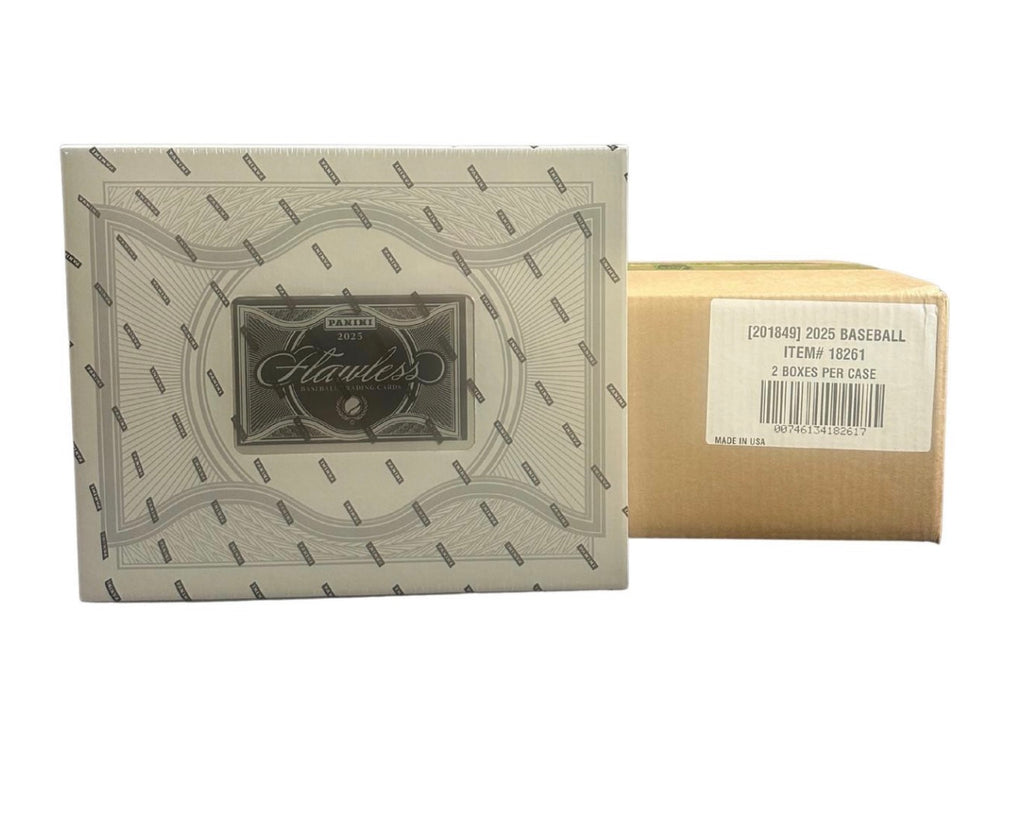 2025 Panini Flawless Baseball Hobby 2-Box Case (12/23)