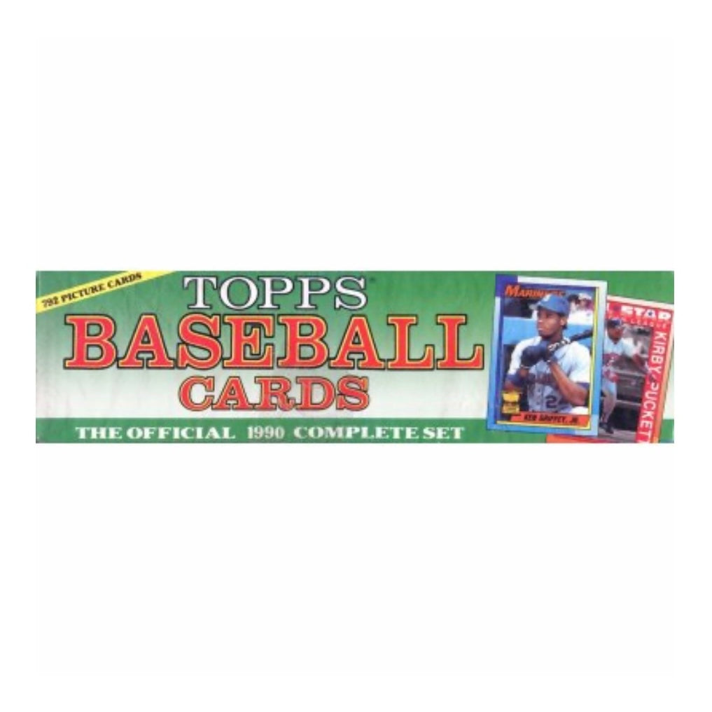1989 Topps Baseball 792-Card Complete Factory Set (Green Box)