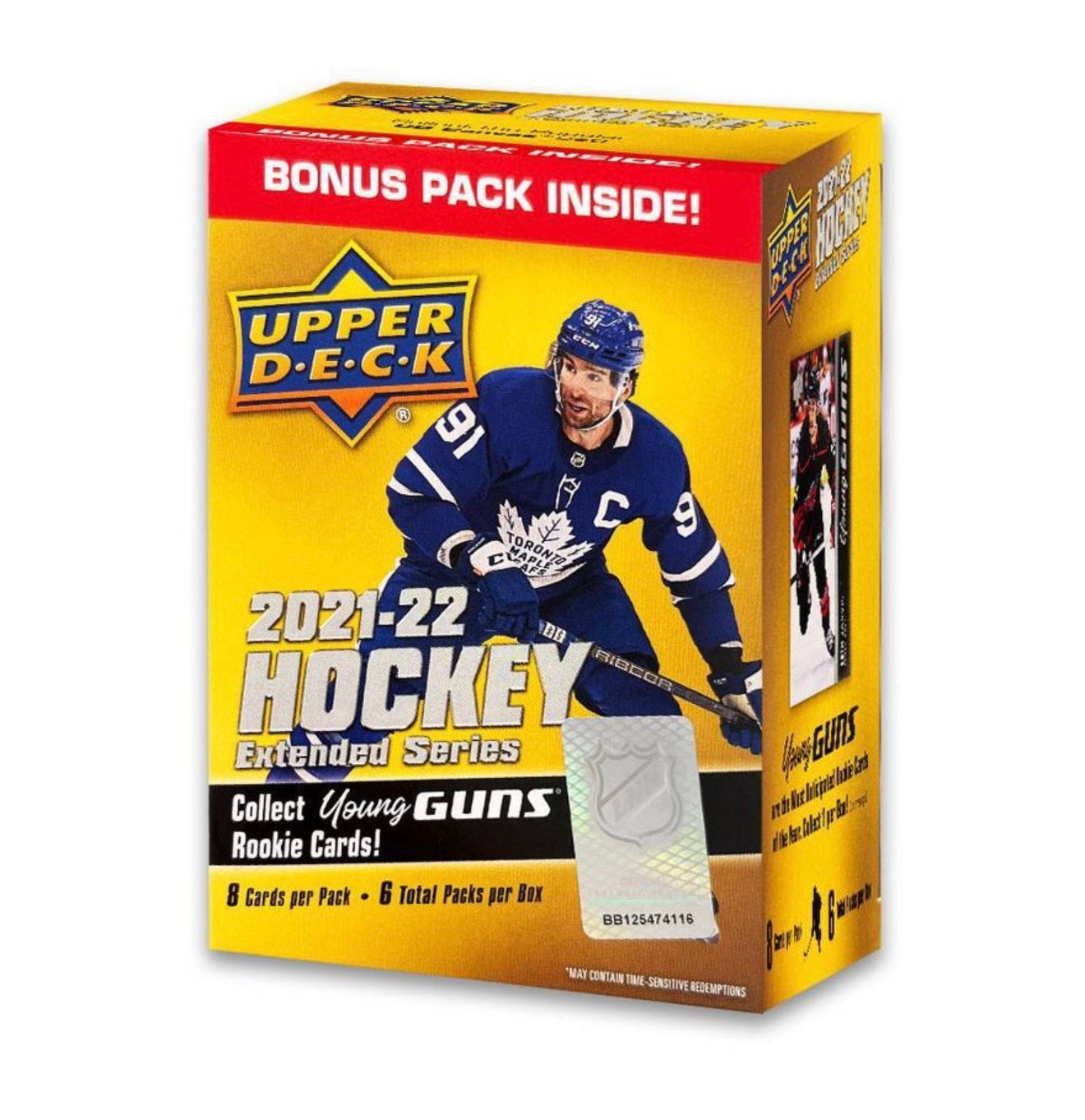 2021-22 Upper Deck NHL Hockey Extended Series Blaster Box