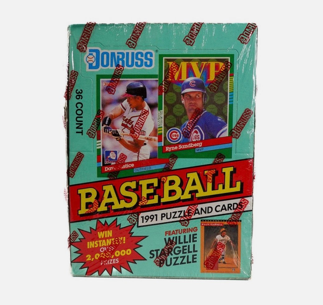 1991 Donruss Series 2 Baseball Box