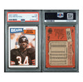1987 TOPPS #46 WALTER PAYTON PSA 8 NM-MT (RB)