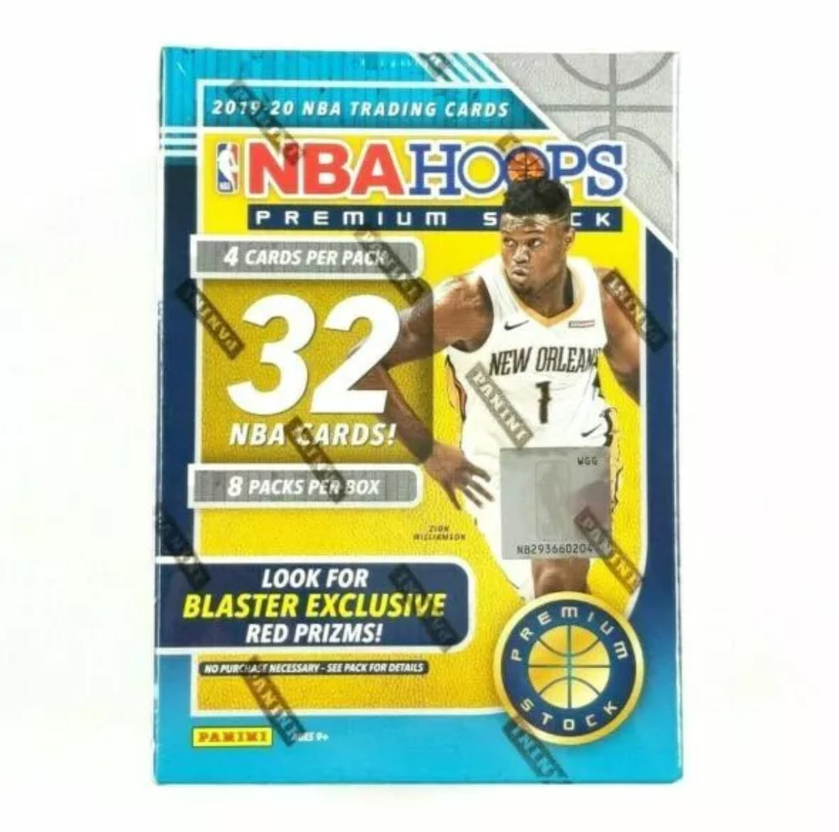 2019-20 Panini Hoops Premium Stock Basketball Blaster Box (12/16/20)