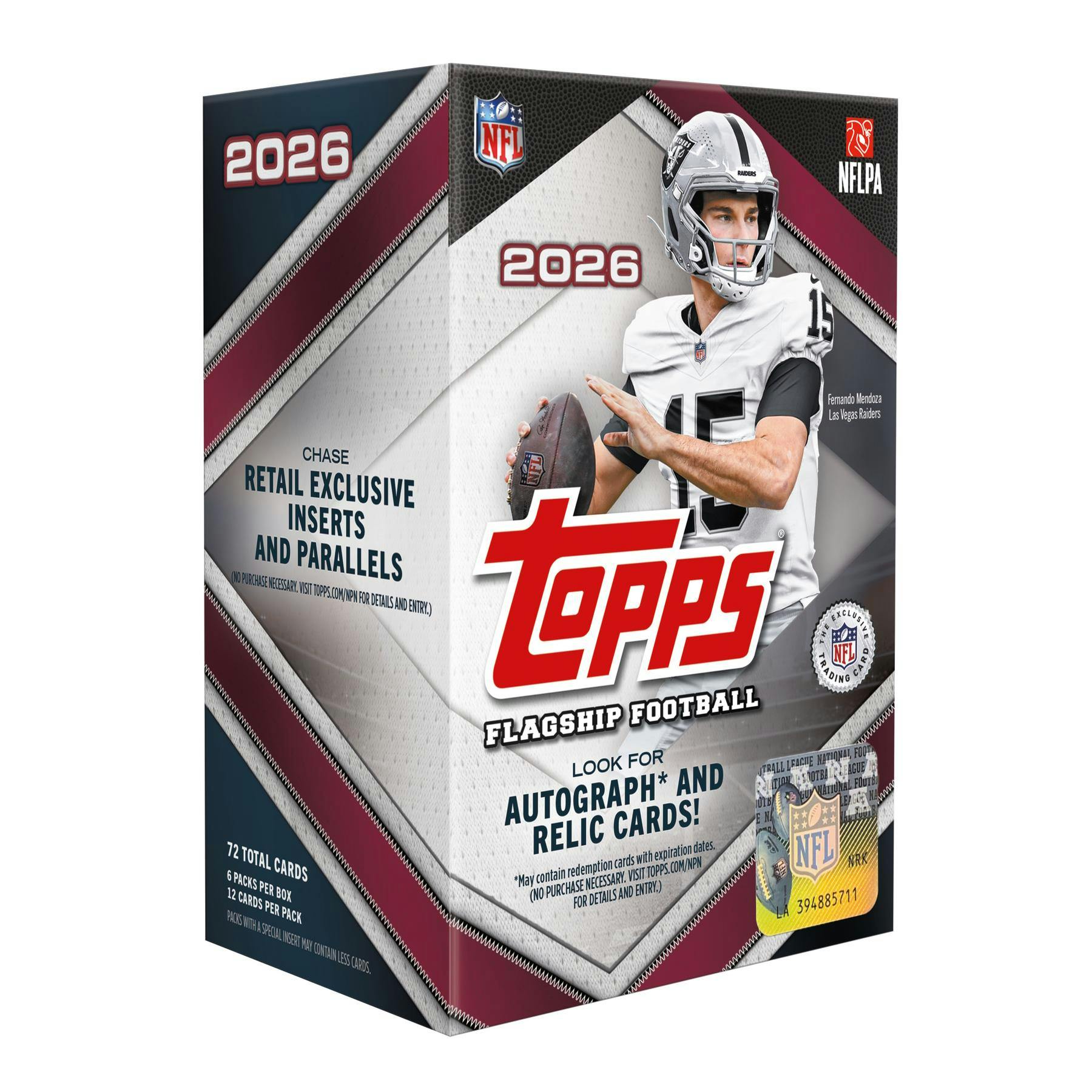 2026 Topps Football Blaster 40-Box Case (Presell 8/21)