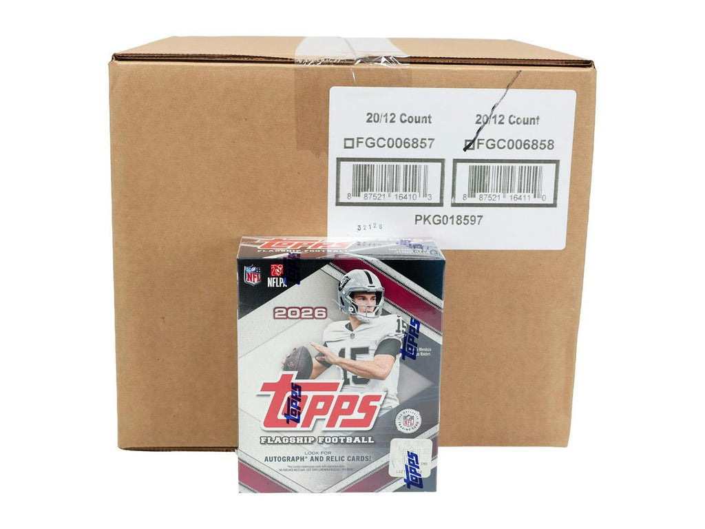 2026 Topps Football Mega 20-Box Case (Presell 8/21)