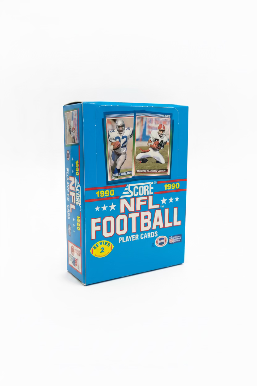 1990 Score Series 2 Football 36-Pack Wax Box