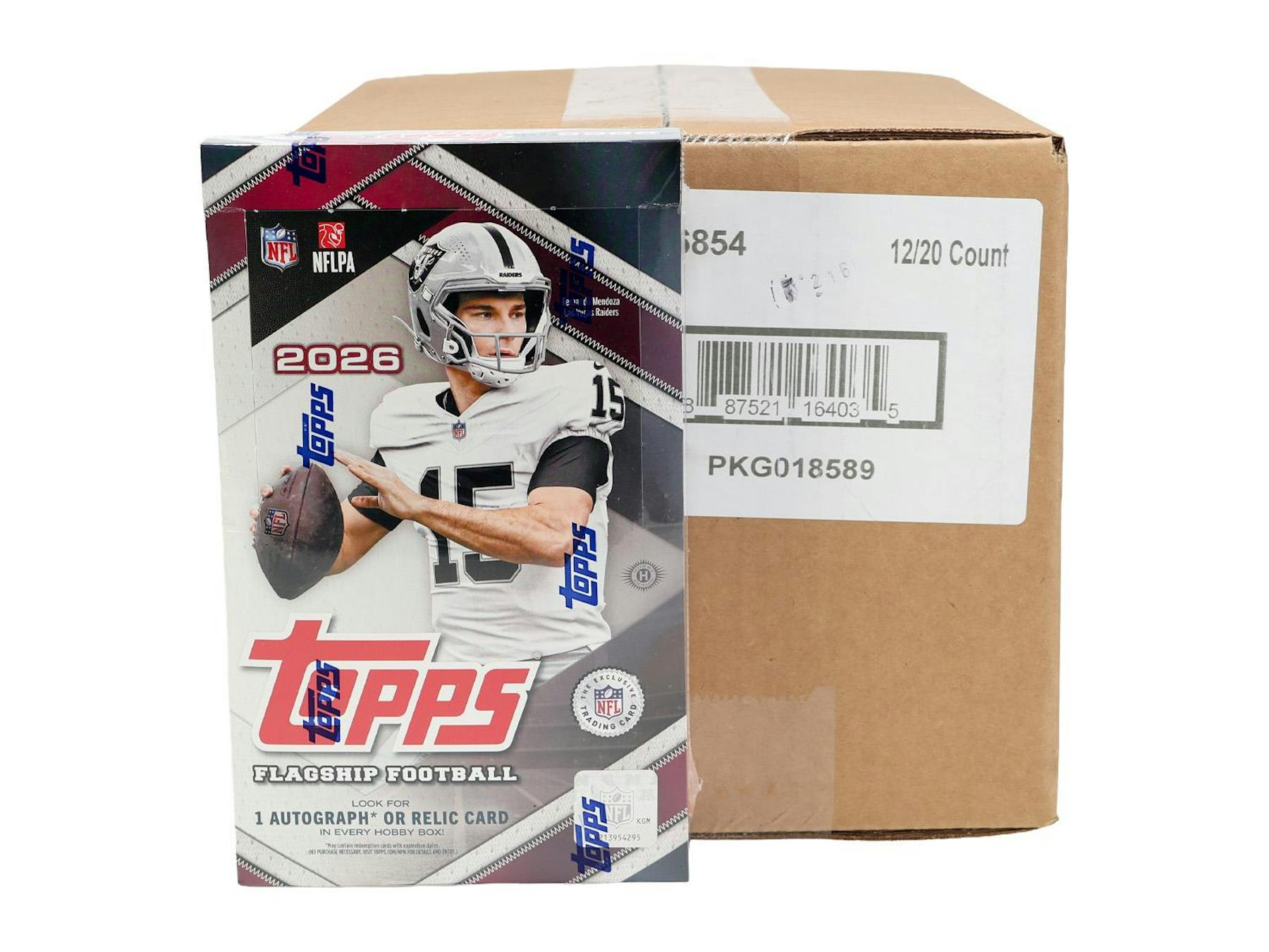 2026 Topps Football Hobby 12-Box Case (Presell 8/21)