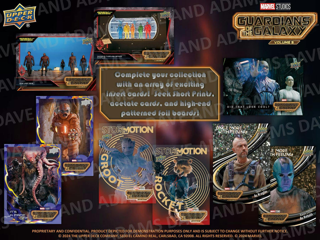 2024 Upper Deck Marvel Studios Guardians of the Galaxy Vol. 3 Hobby Box