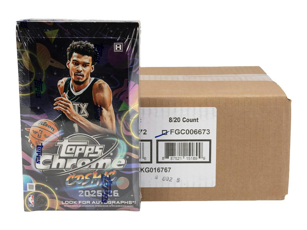 2025-26 Topps Cosmic Chrome Basketball Hobby 8-Box Case (4/29)