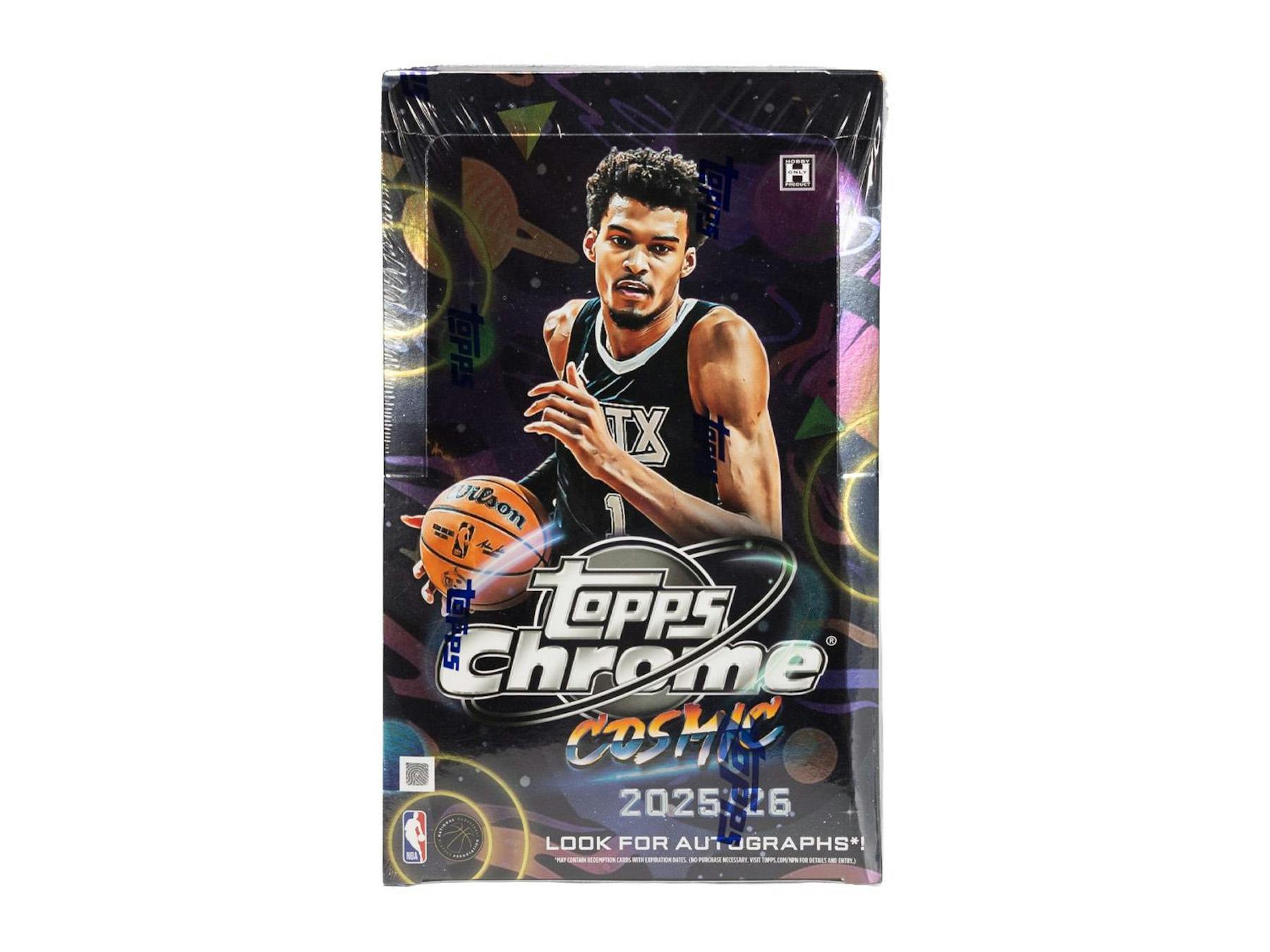 2025-26 Topps Cosmic Chrome Basketball Hobby Pack (4/29)