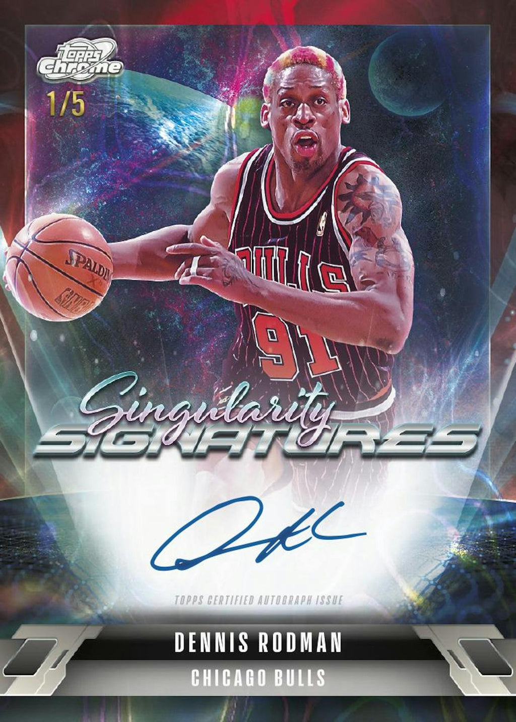 2025-26 Topps Cosmic Chrome Basketball Hobby Pack (4/29)