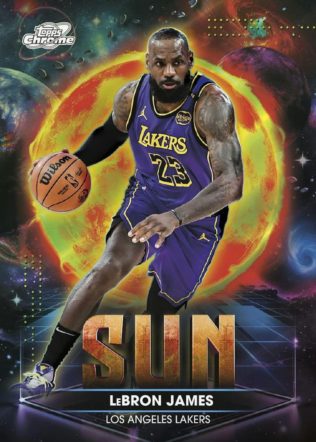 2025-26 Topps Cosmic Chrome Basketball Hobby Pack (4/29)