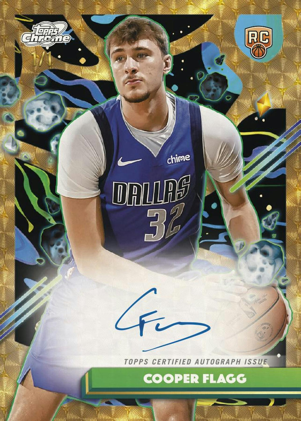 2025-26 Topps Cosmic Chrome Basketball Hobby Pack (4/29)
