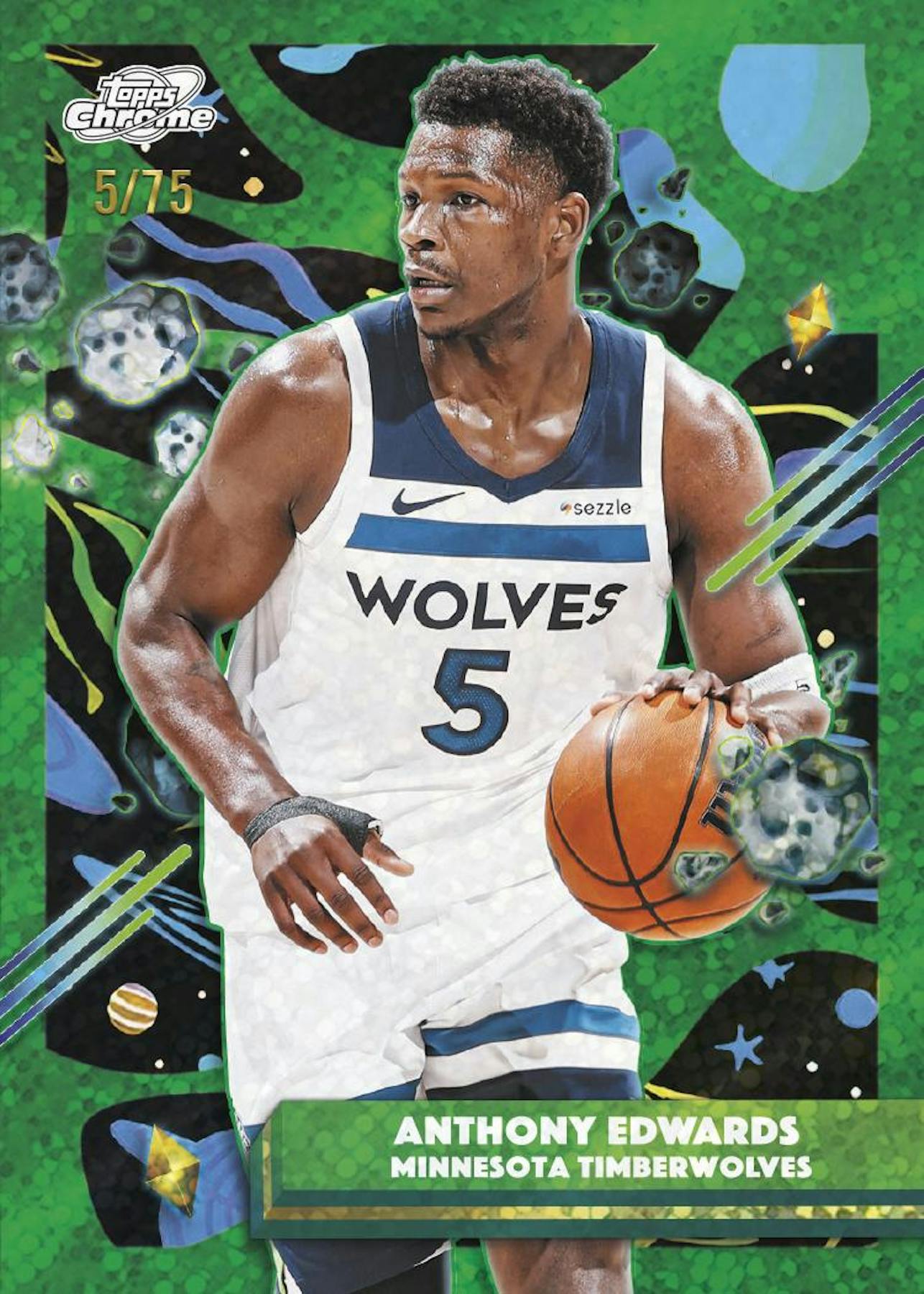 2025-26 Topps Cosmic Chrome Basketball Hobby Pack (4/29)