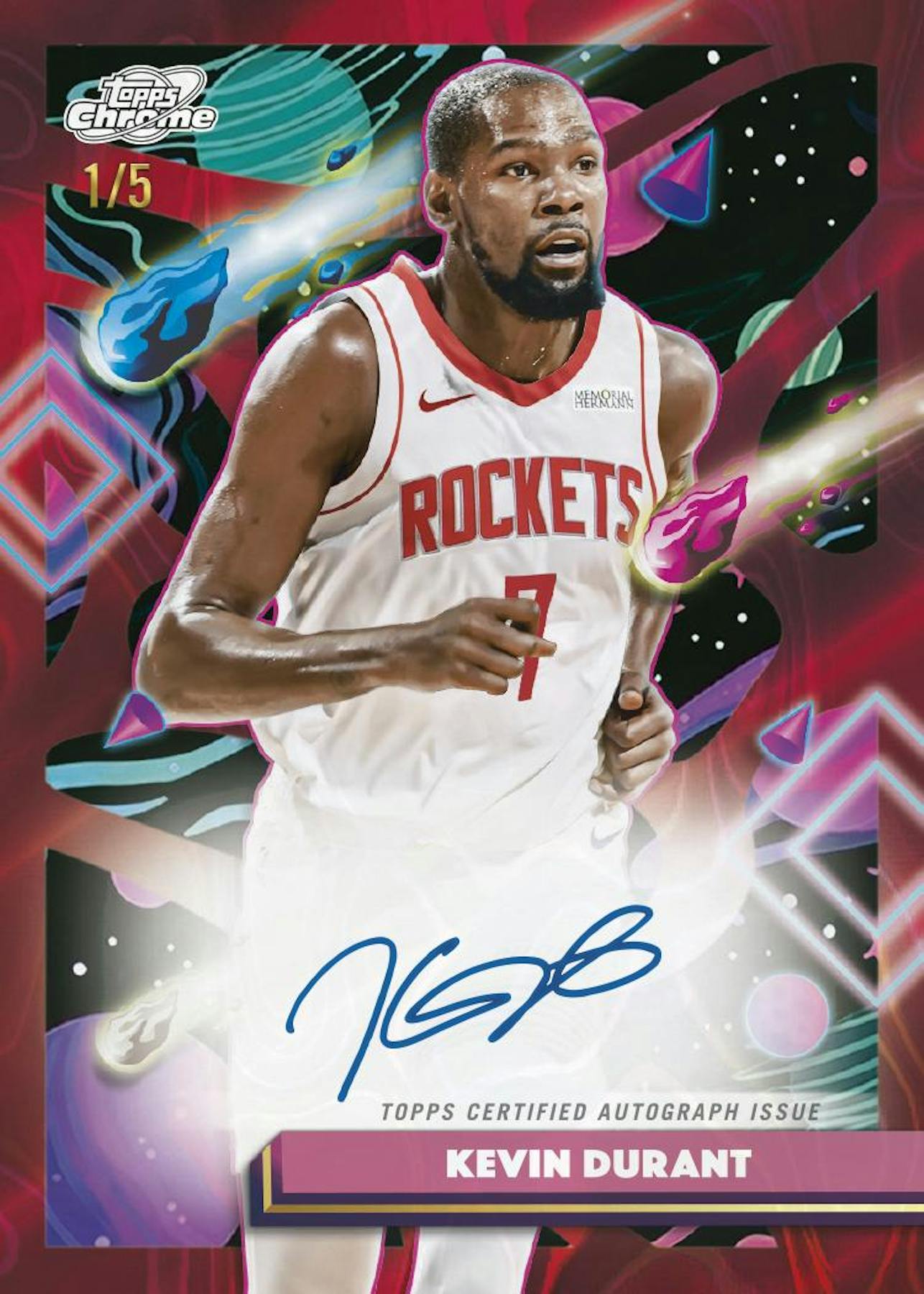 2025-26 Topps Cosmic Chrome Basketball Hobby Pack (4/29)