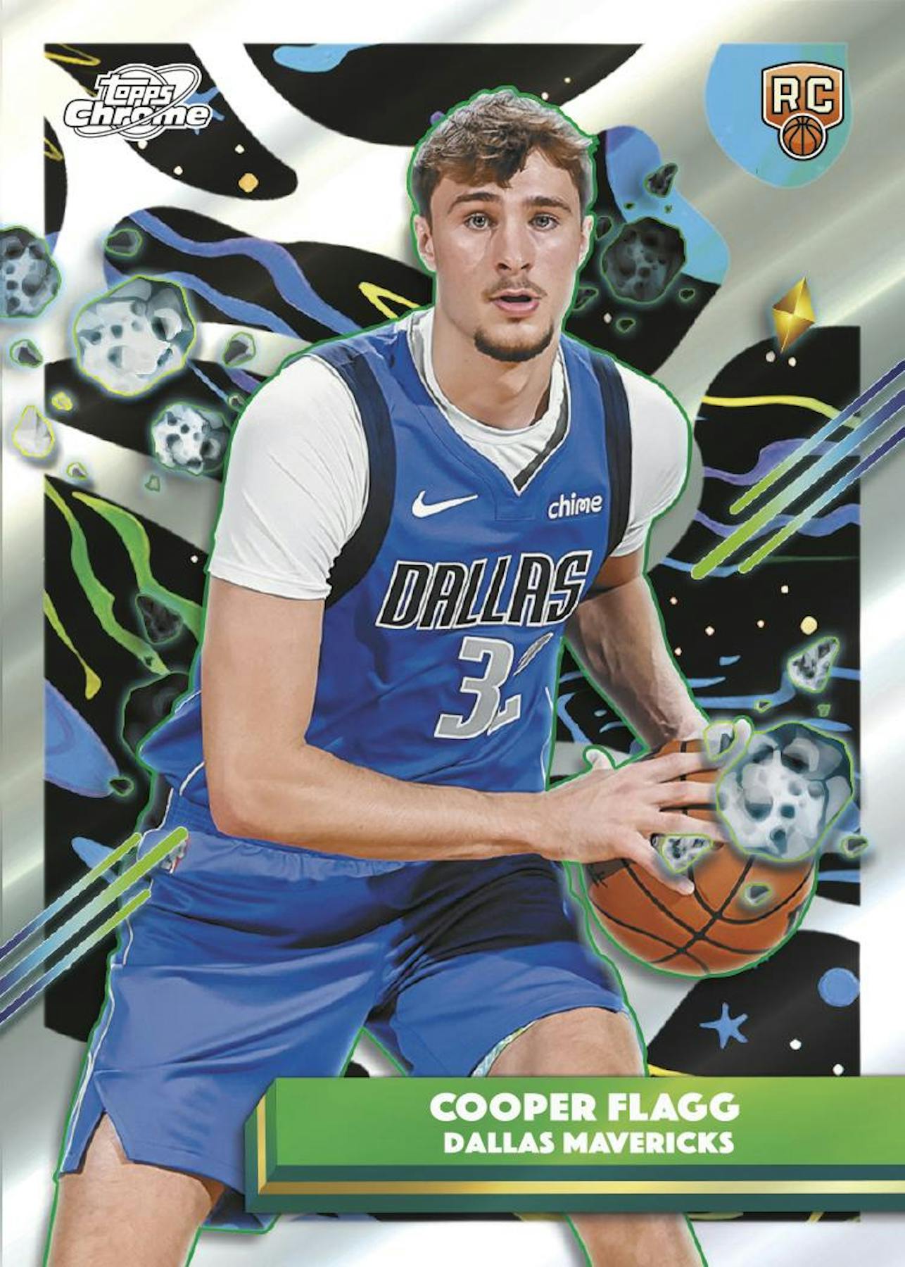 2025-26 Topps Cosmic Chrome Basketball Hobby Pack (4/29)