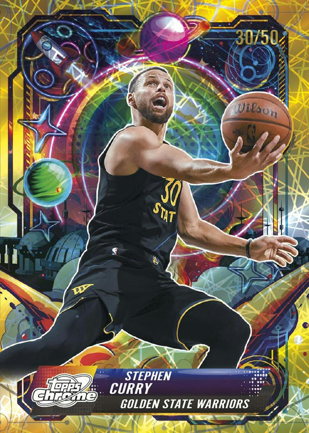 2025-26 Topps Cosmic Chrome Basketball Hobby Pack (4/29)