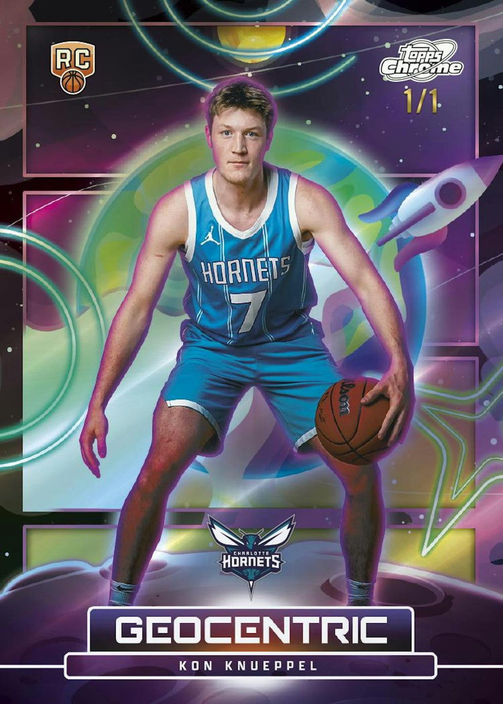 2025-26 Topps Cosmic Chrome Basketball Hobby Pack (4/29)