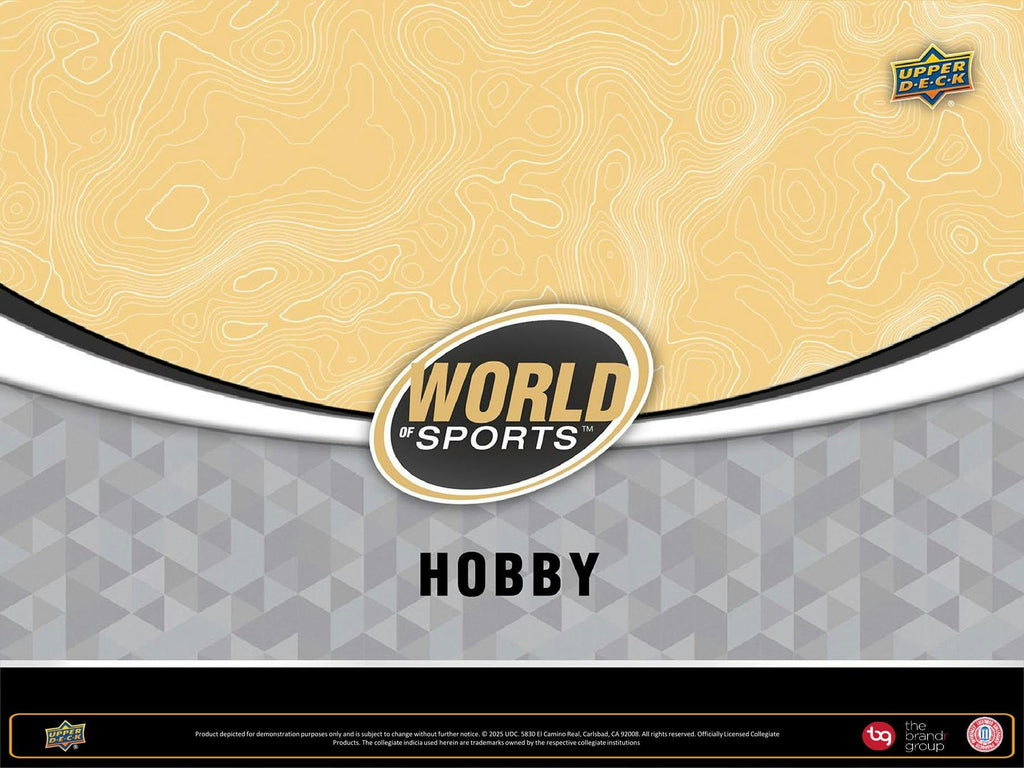 2025 Upper Deck World of Sports Volume 1 Multisport Hobby Box
