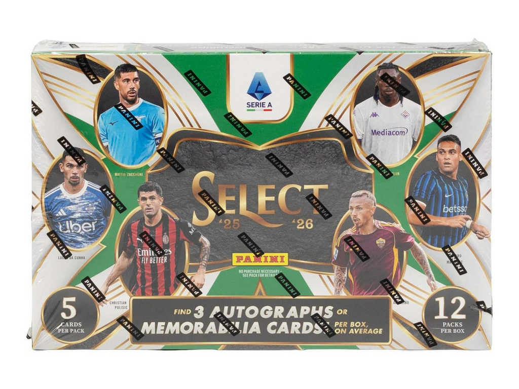 2025-26 Panini Select Serie A Soccer Hobby Box (4/29)
