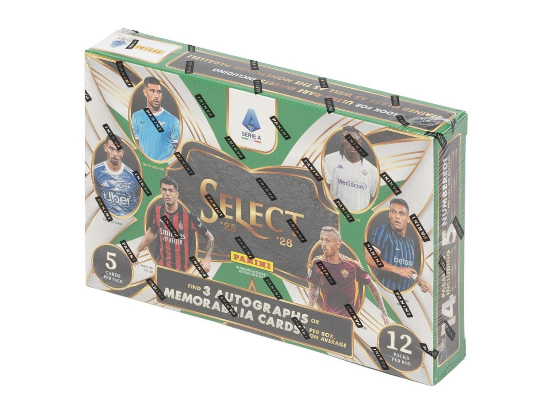 2025-26 Panini Select Serie A Soccer Hobby Box (4/29)