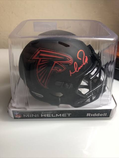 Matt Ryan Signed Falcons Eclipse Mini Helmet Riddell Speed Beckett Authentic