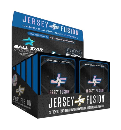 2024 Jersey Fusion Baseball Series 2 10-Pack Hobby Box (10 Single Card Packs)