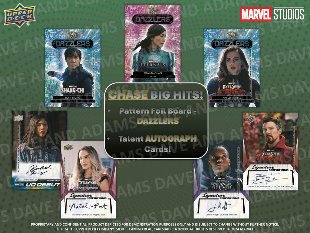 2024 Upper Deck Marvel Studios Series 2 Hobby Box