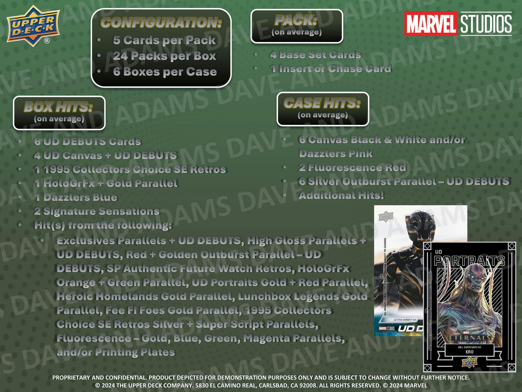 2024 Upper Deck Marvel Studios Series 2 Hobby Box