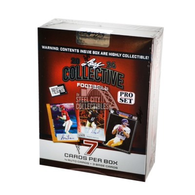2024 Leaf Collective Football Hobby Box