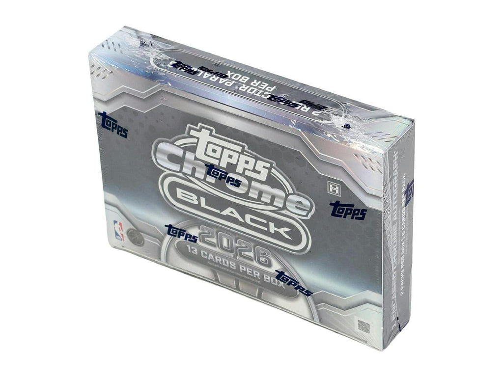2025-26 Topps Chrome Black Basketball Hobby Box (Presell 8/27)