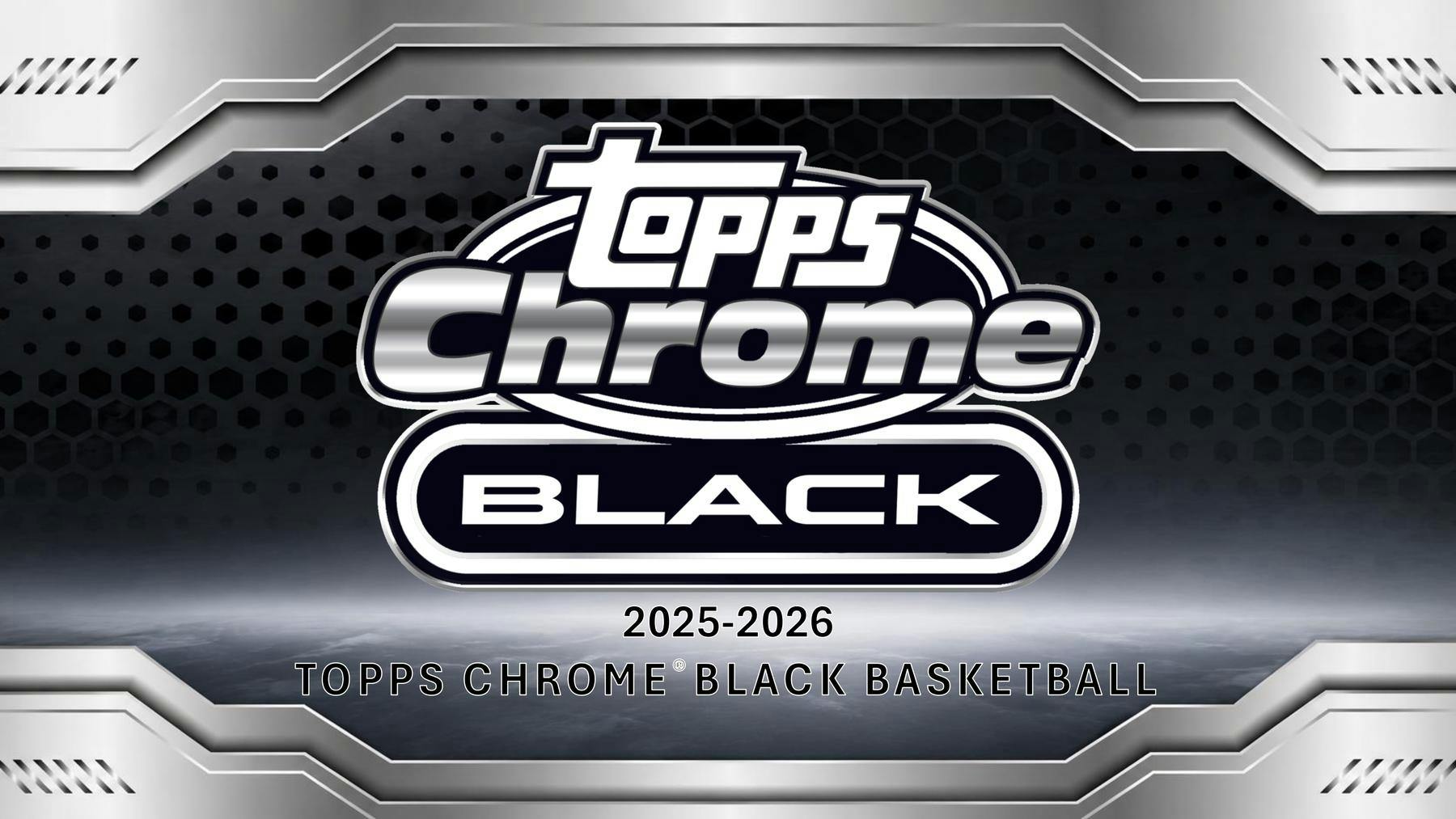 2025-26 Topps Chrome Black Basketball Hobby Box (Presell 8/27)