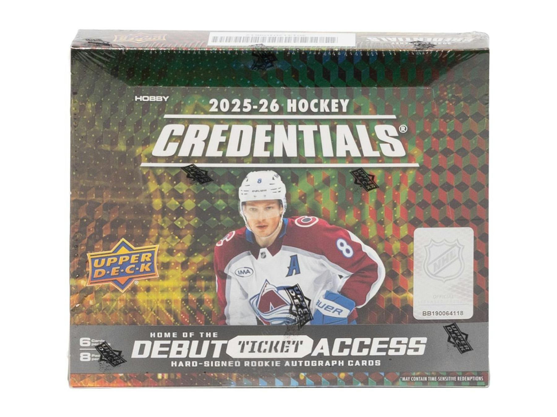 2025-26 Upper Deck Credentials Hockey Hobby