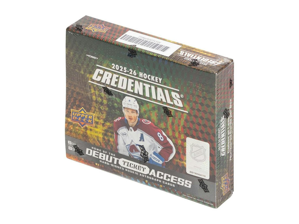 2025-26 Upper Deck Credentials Hockey Hobby