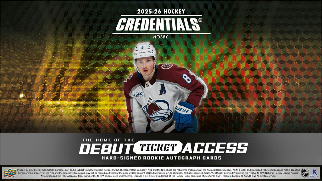2025-26 Upper Deck Credentials Hockey Hobby