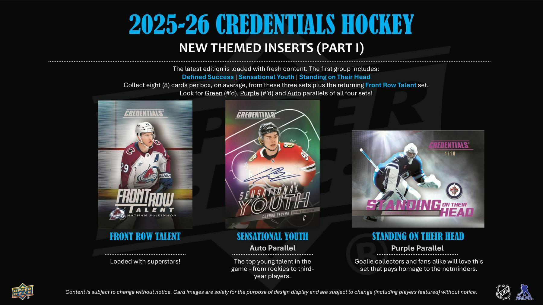2025-26 Upper Deck Credentials Hockey Hobby