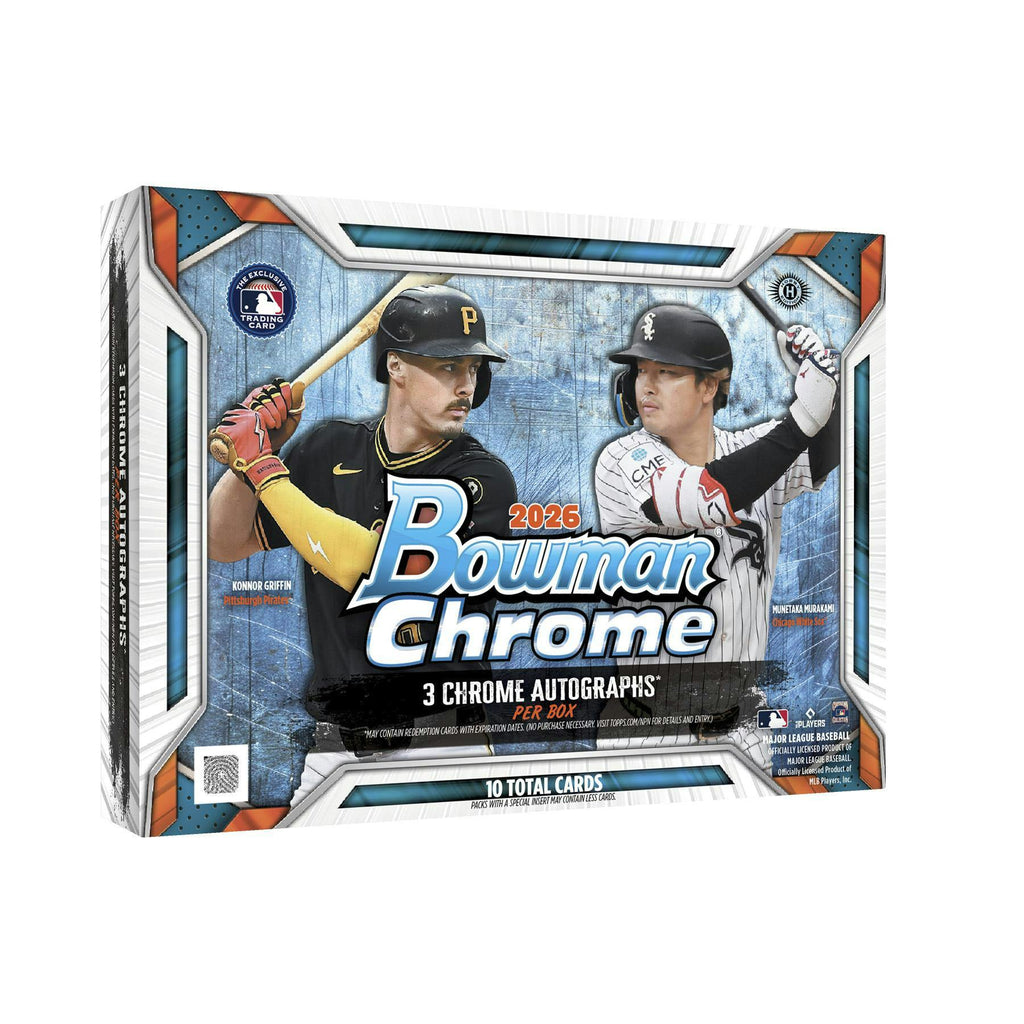 2026 Bowman Chrome Baseball Delight 6-Box Case (Presell 9/9)