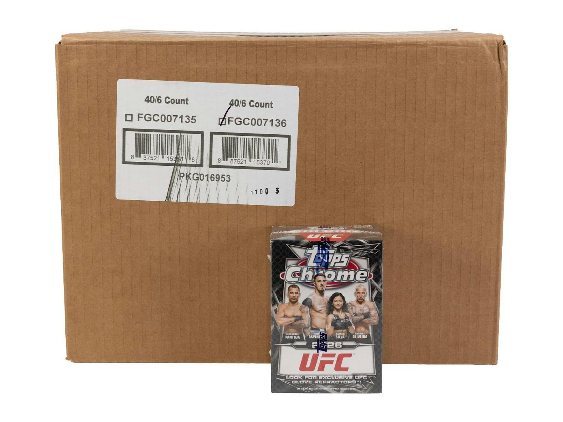 2026 Topps Chrome UFC Blaster 40-Box Case (5/8)