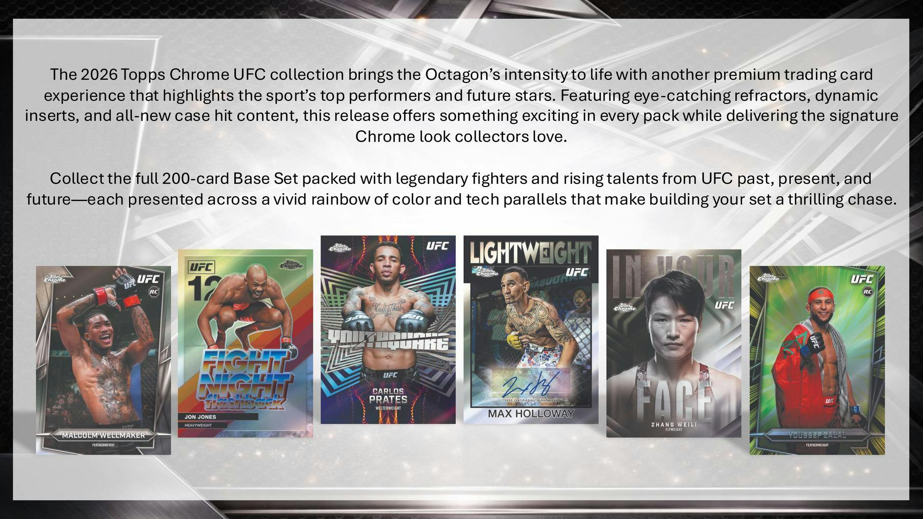 2026 Topps Chrome UFC Blaster Box (5/8)
