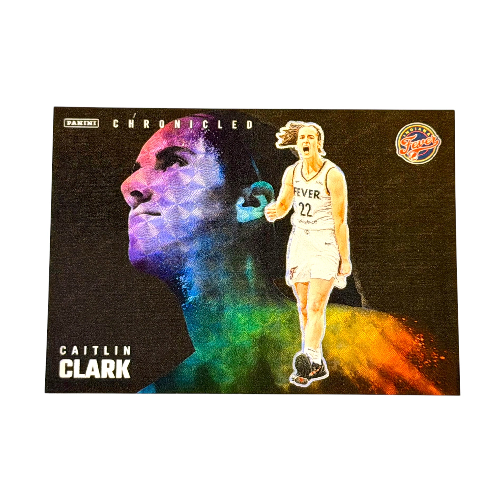2025 Panini Caitlin Clark Chronicled #1 Color Blast SSP Indiana Fever