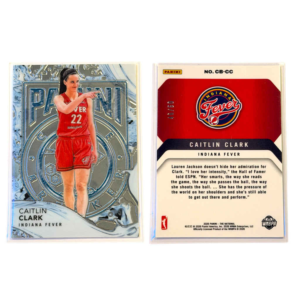 2026 Panini The National NSCC Caitlin Clark Case Breaker #CB-CC /50 (46/50)