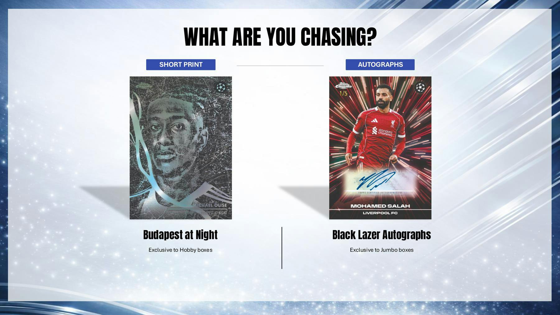2025-26 Topps Chrome UEFA Club Competitions Soccer Blaster Box (5/7)