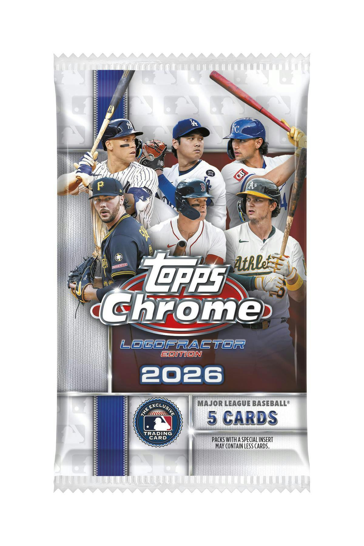 2026 Topps Chrome Baseball Logofractor Edition 20-Box Case