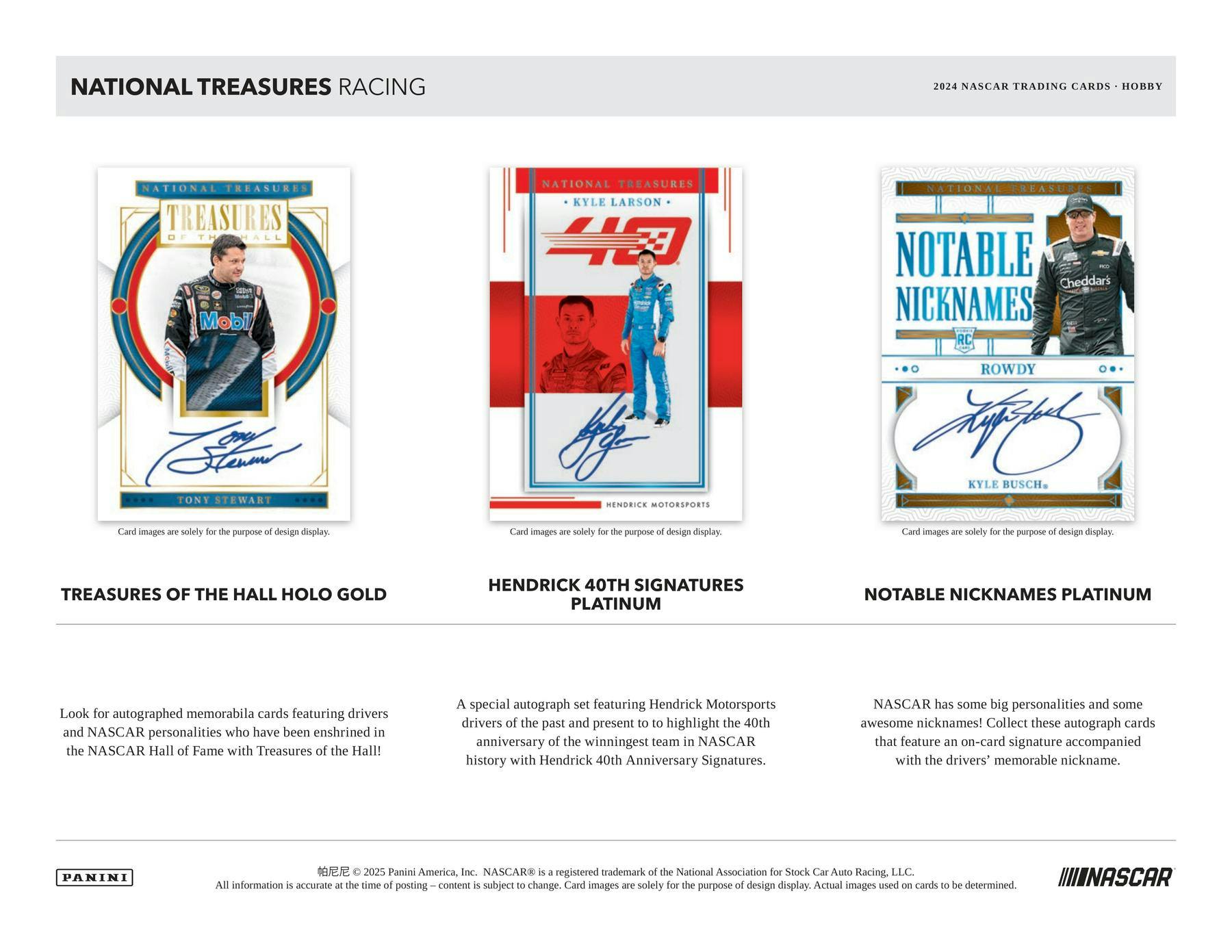 2024 Panini National Treasures Racing 4-Box Hobby Case (4/18)