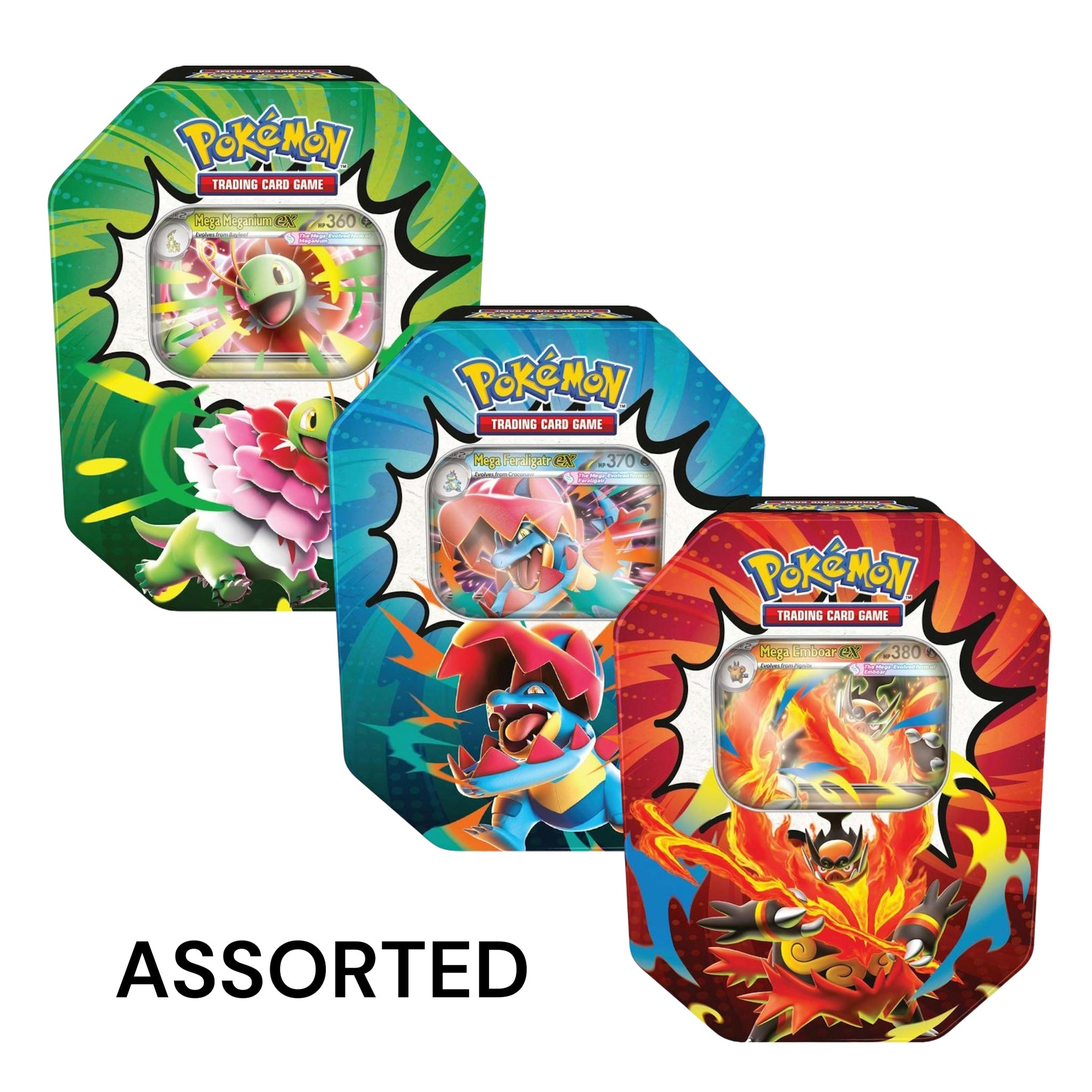 Pokemon Mega Evolution: Ascended Heroes Tin (Presell 8/28)