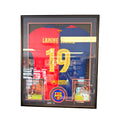 Lamine Yamal Autographed FC Barcelona #19 Framed Jersey – Beckett Witnessed COA