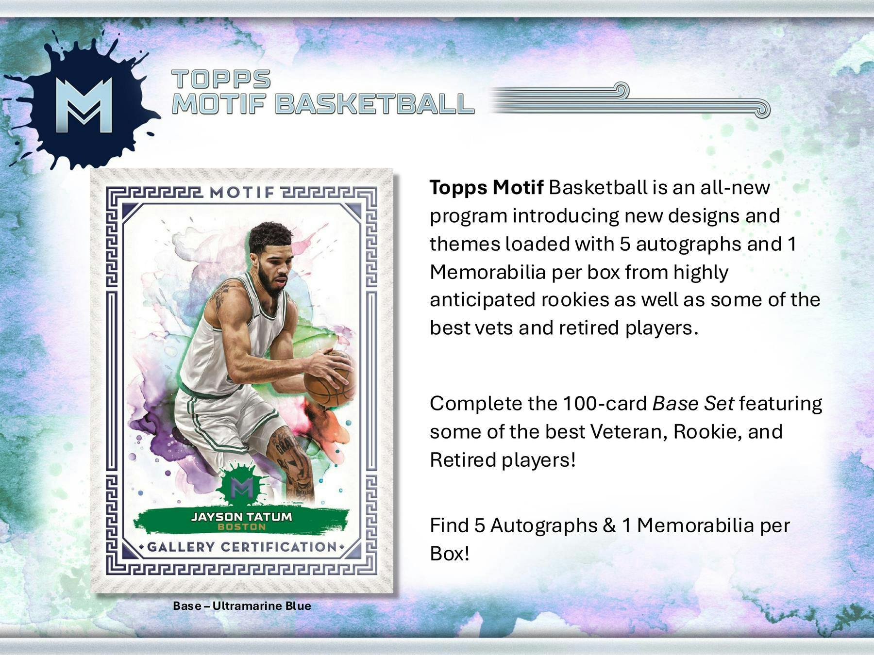 2023-24 Topps Motif Basketball Hobby Box (4/25)