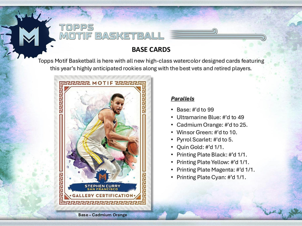 2023-24 Topps Motif Basketball Hobby Box (4/25)